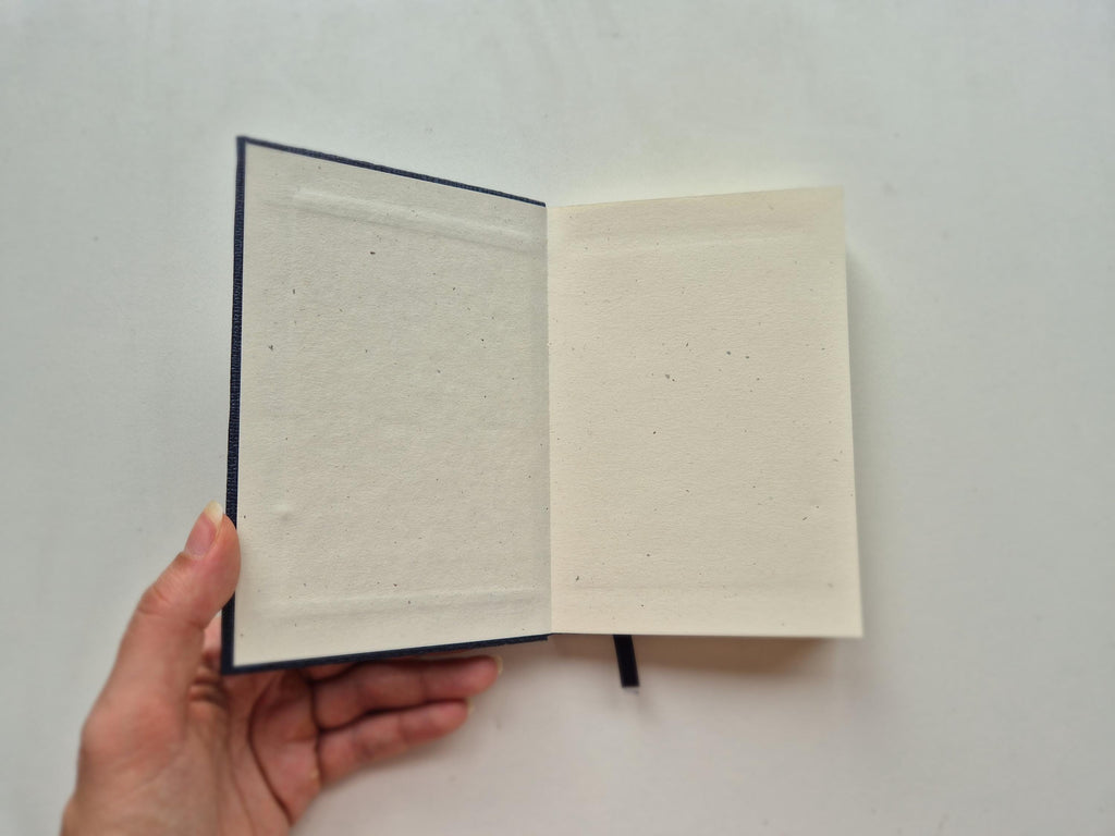 Comfort Time Pocket-Size A6 Journal Blue | Sweet Clover Herbal Tea