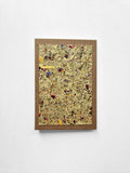 Sweet Nostalgia Standard-Size A5 Replaceable Pad Journal Brown | Alpine Hay and Flower Petals