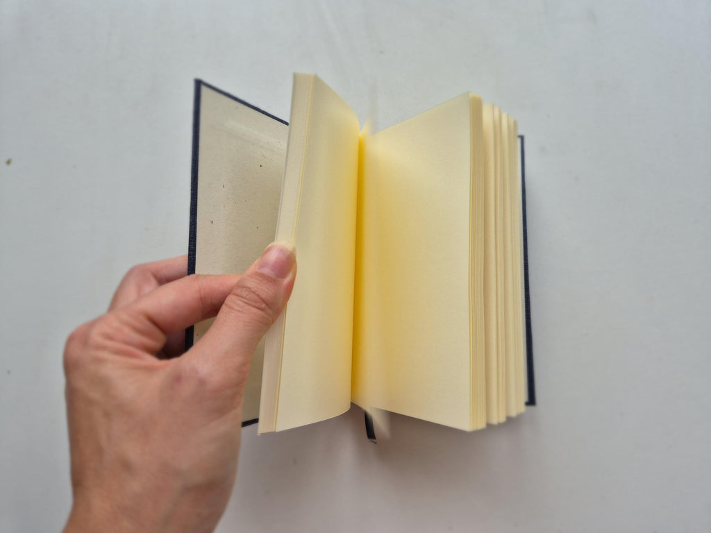 Comfort Time Pocket-Size A6 Journal Blue | Sweet Clover Herbal Tea
