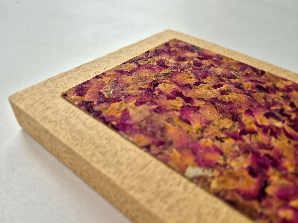 Velvet Whisper Pocket-Size A6 Journal Bamboo | Fragrant Rose Petals