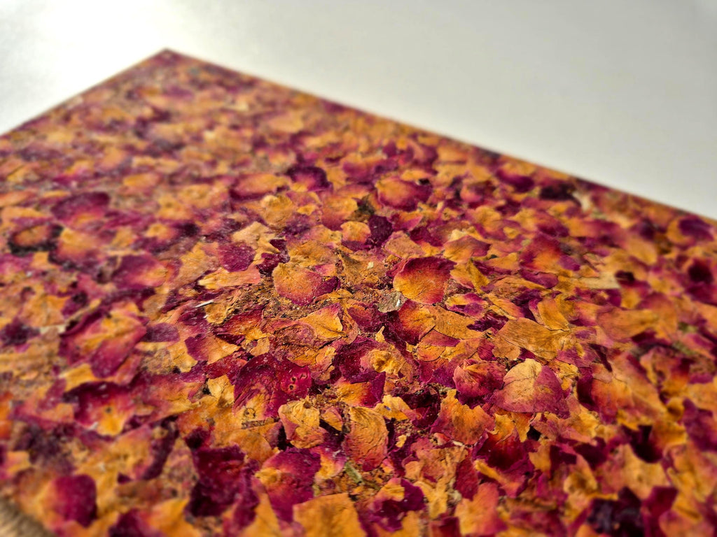 Velvet Whisper Mid-Size B6 Journal Brown | Fragrant Rose Petals