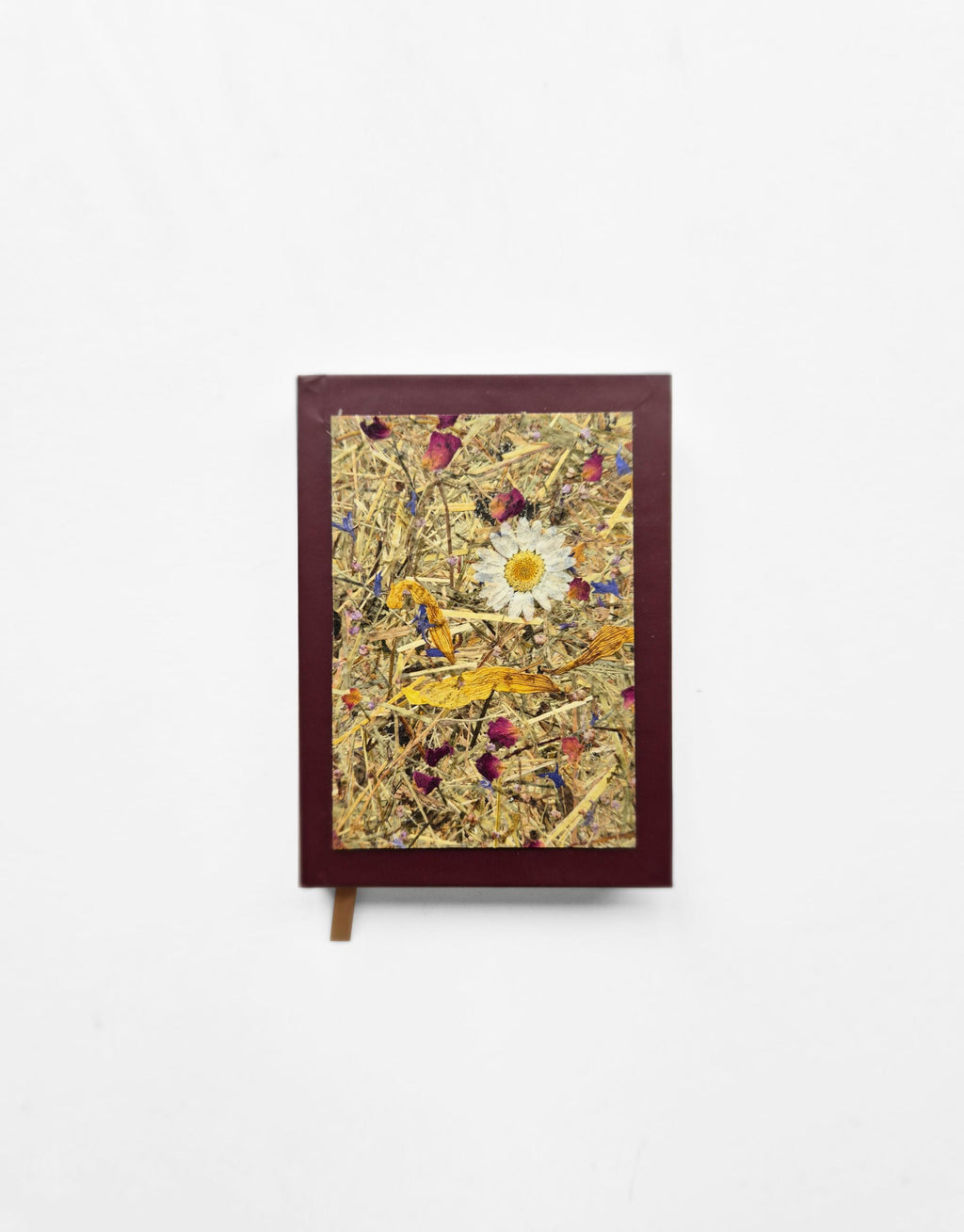 Sweet Nostalgia Pocket-Size A6 Journal Red | Alpine Hay and Flower Petals