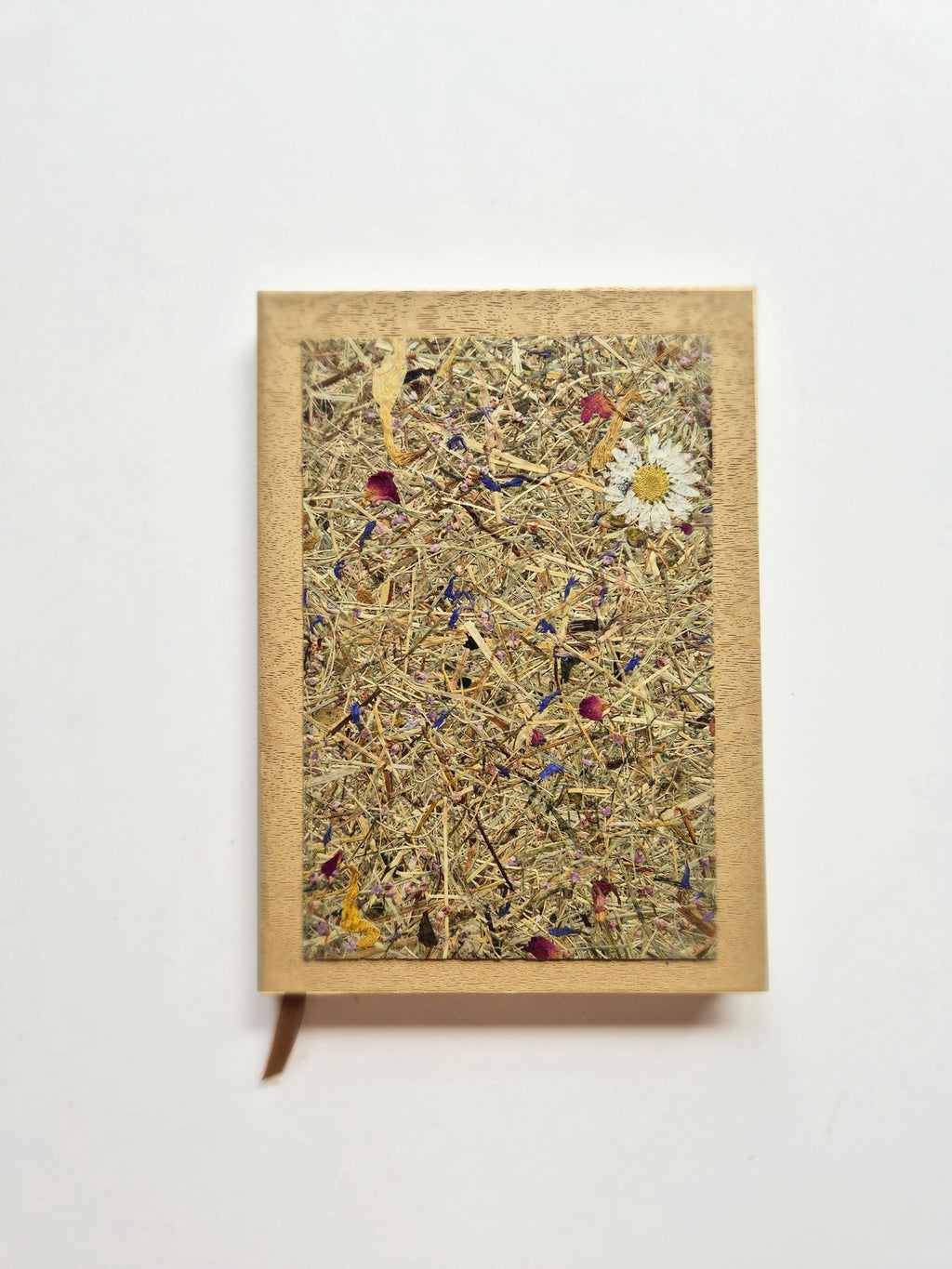 Sweet Nostalgia Standard A5 Journal Bamboo | Alpine Hay and Flower Petals