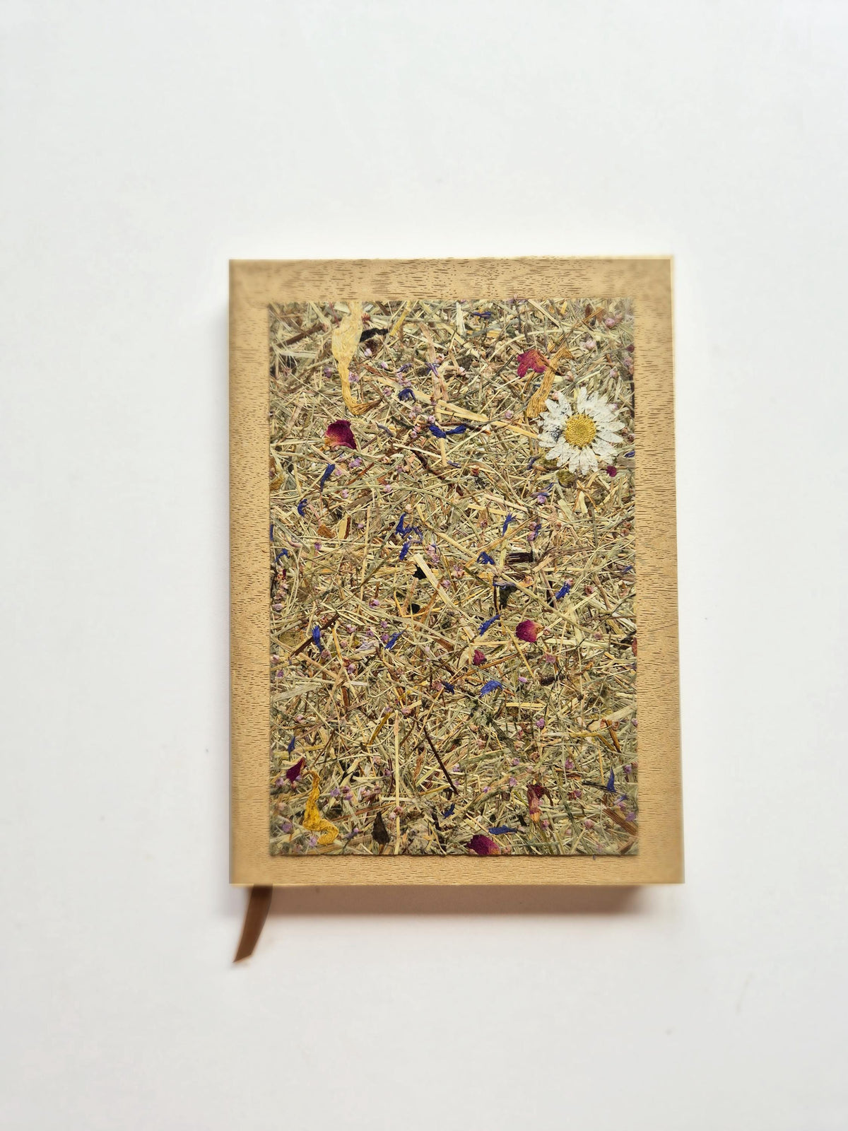 Sweet Nostalgia Standard A5 Journal Bamboo | Alpine Hay and Flower Petals
