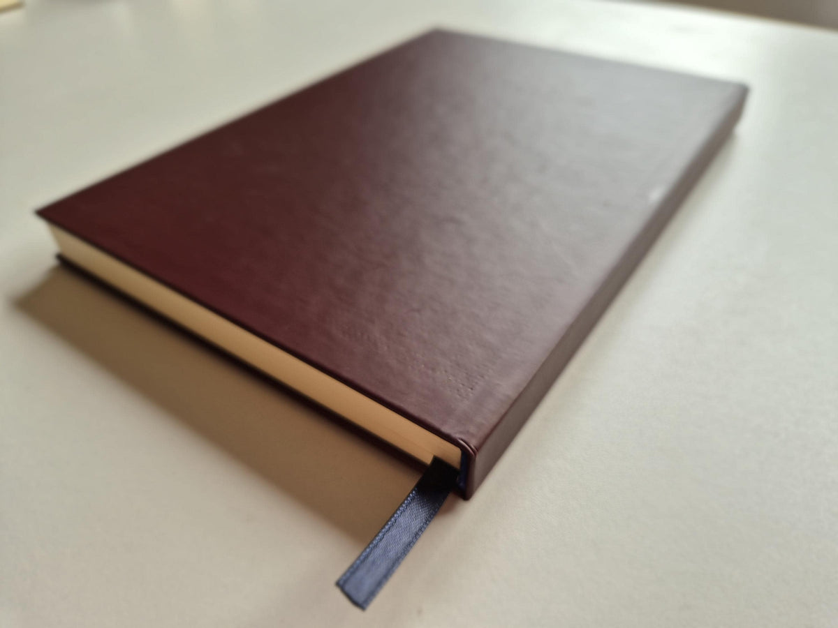 Sweet Nostalgia Standard A5 Journal Red | Alpine Hay and Flower Petals