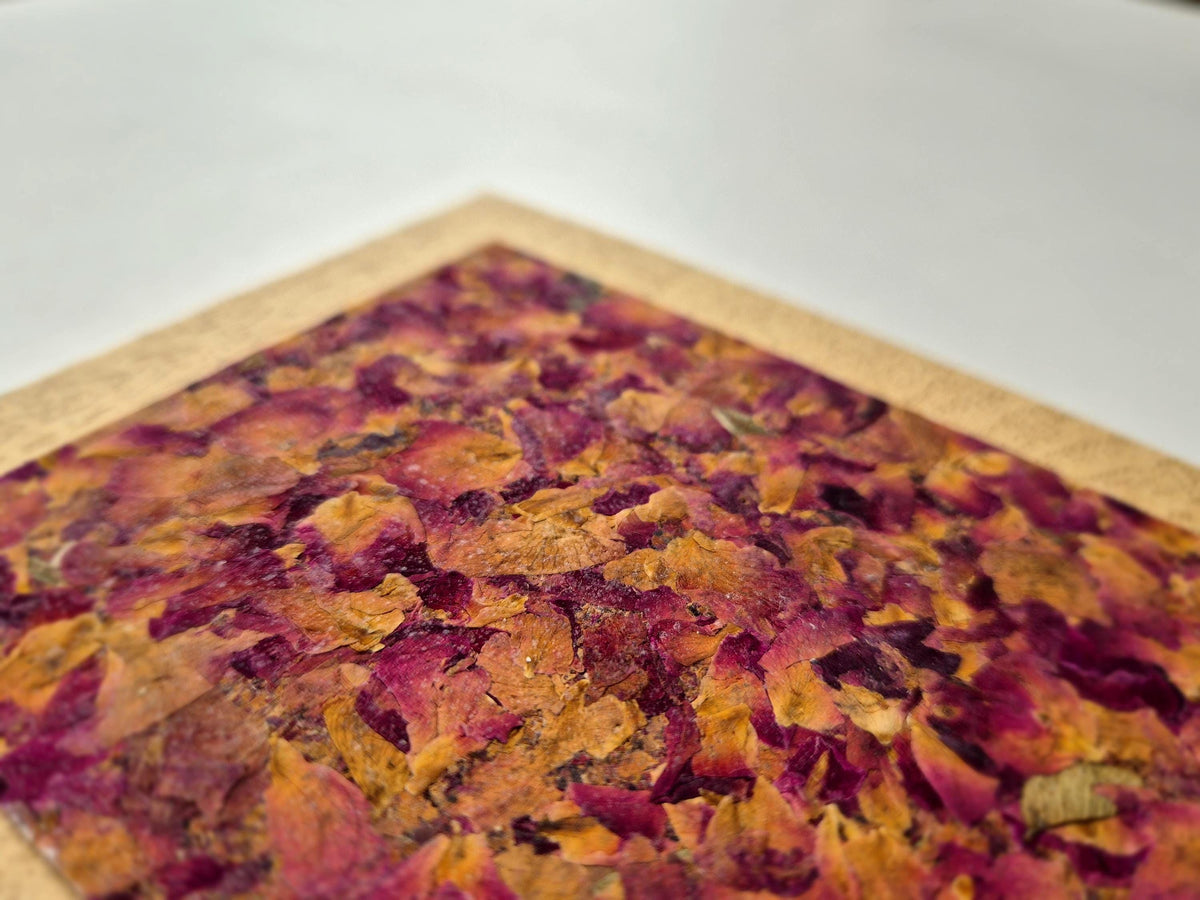 Velvet Whisper Pocket-Size A6 Journal Bamboo | Fragrant Rose Petals