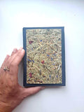 Blue Aroma Cover Alpine Meadow Handmade Journal, Pocket A6 Intimate Diary