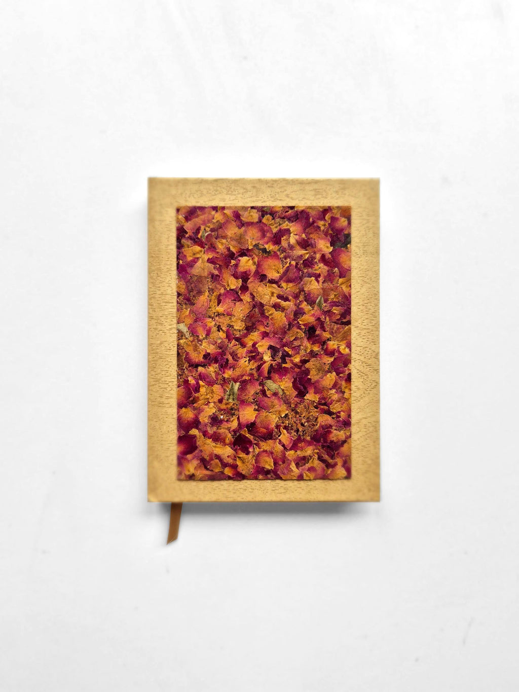 Velvet Whisper Pocket-Size A6 Journal Bamboo | Fragrant Rose Petals