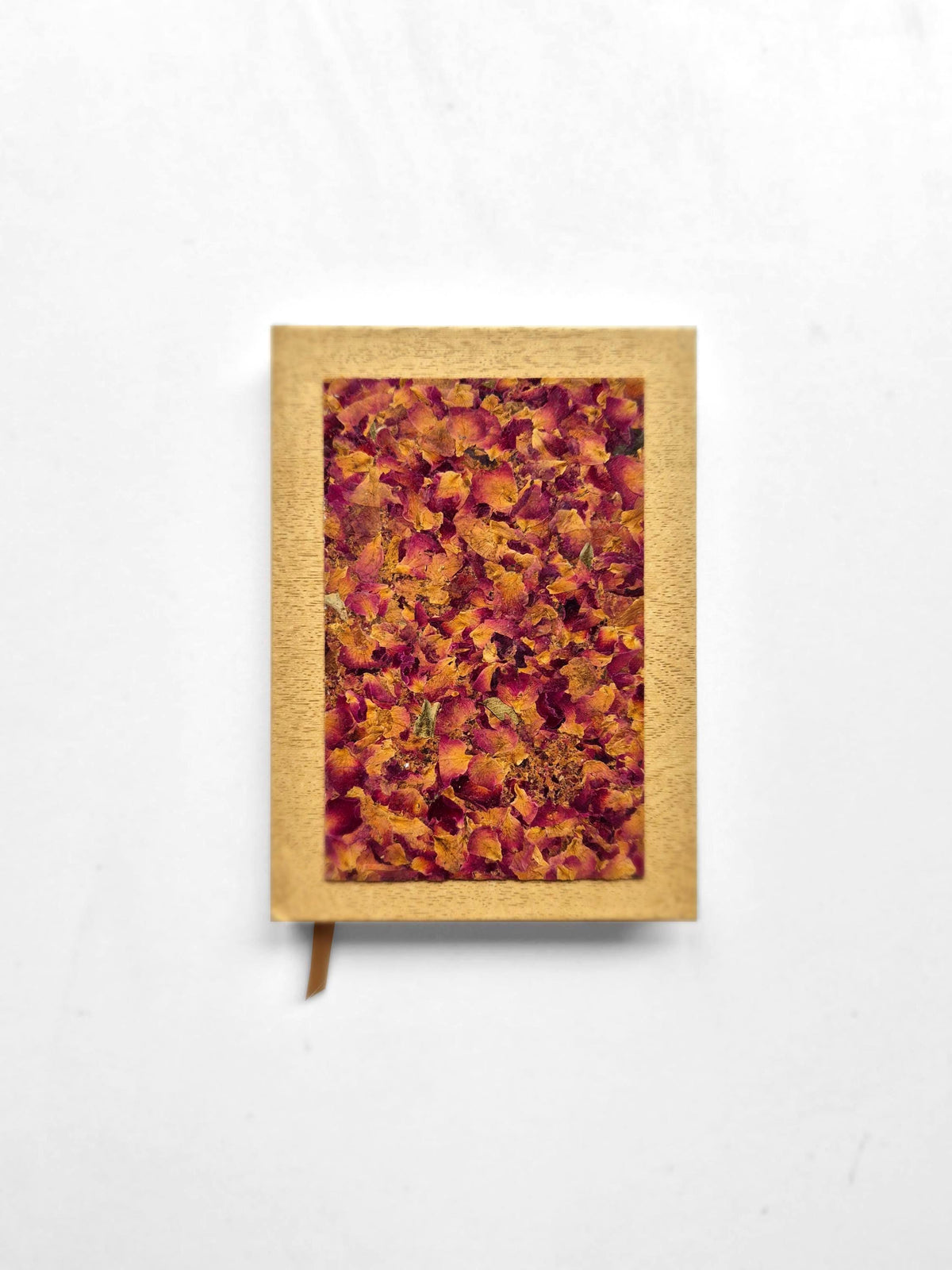 Velvet Whisper Pocket-Size A6 Journal Bamboo | Fragrant Rose Petals