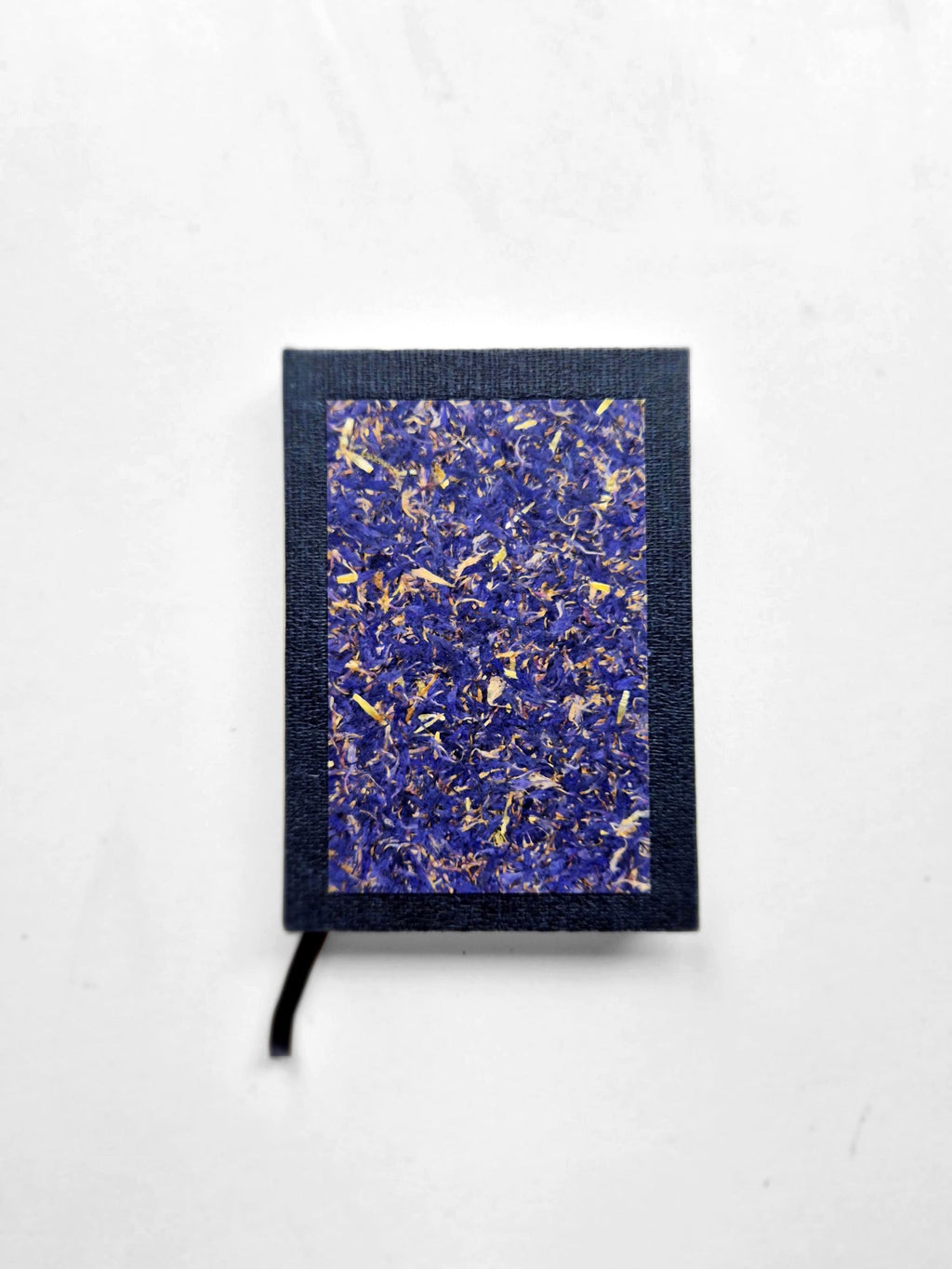 Azure Serenity Pocket-Size A6 Journal Blue | Cornflower Blue Sunflower Petals