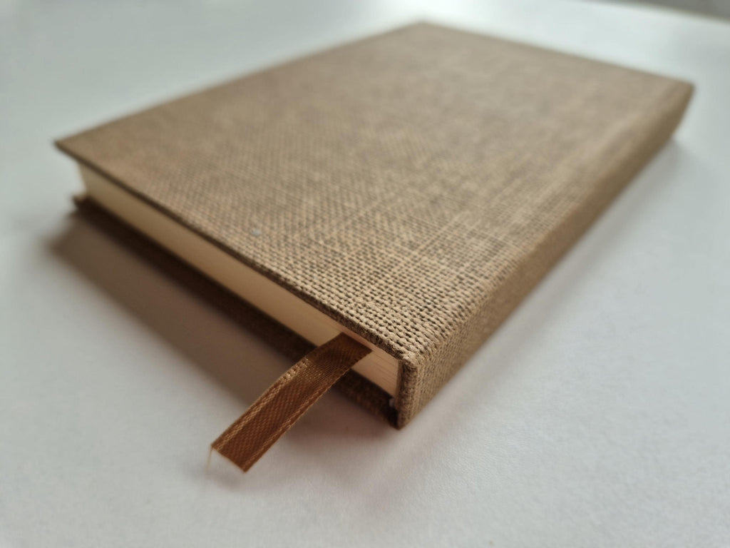 Comfort Time Pocket-Size A6 Journal Brown | Sweet Clover Herbal Tea