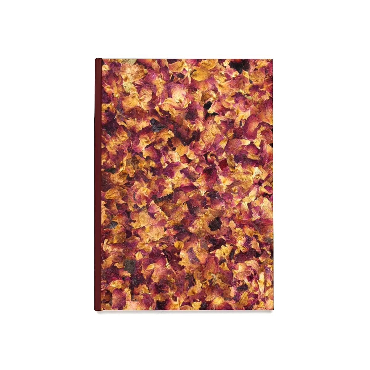 PRE-ORDER Aroma Cover Rose Petals Handmade Journal | Pressed Flower Diary for Nature Lovers, Coming SOON