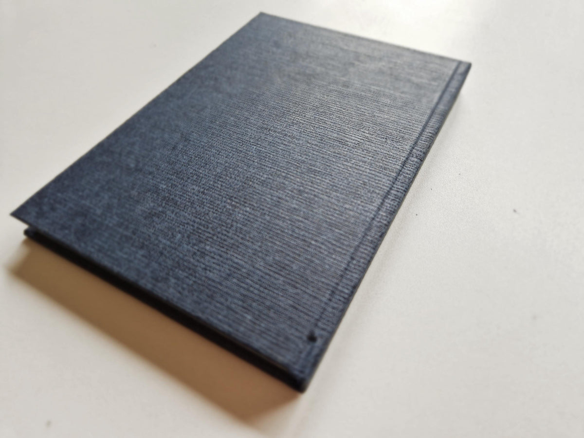 Azure Serenity Mid-Size B6 Journal Blue | Cornflower Blue Sunflower Petals