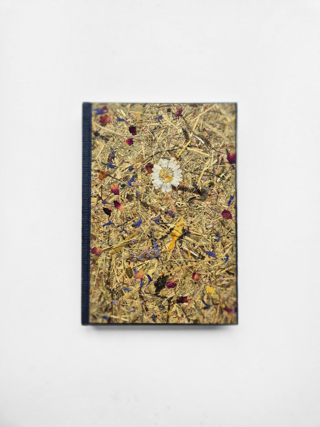 Sweet Nostalgia Mid-Size B6 Journal Blue | Alpine Hay and Flower Petals