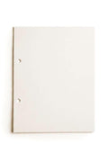 100-page Refill Insert A5 | Pre-punched 2-hole Soft Ivory Paper Block