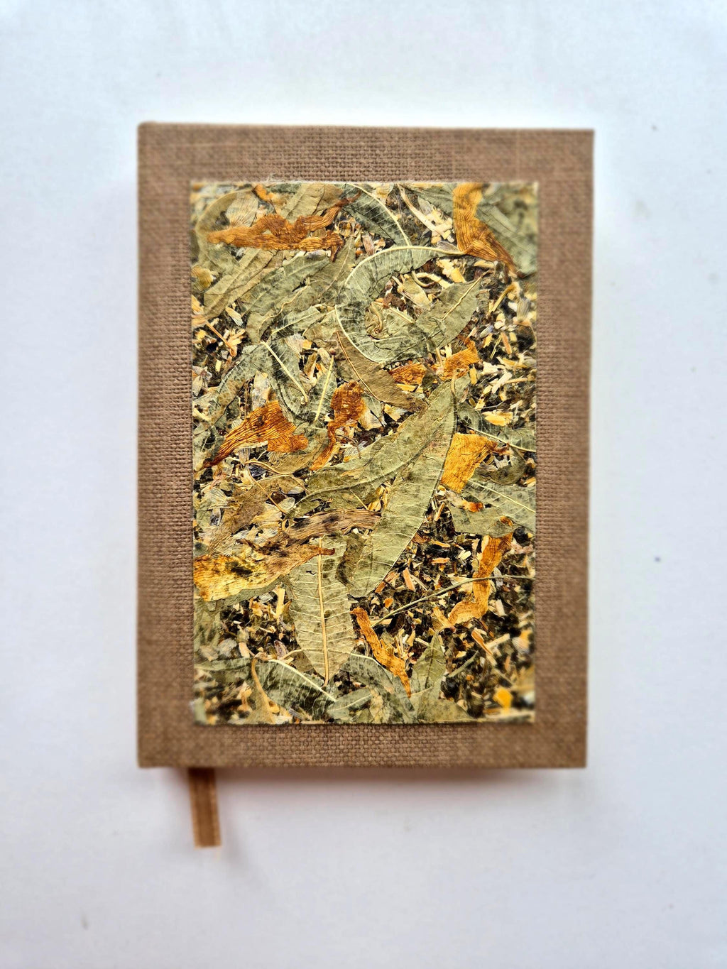 Comfort Time Pocket-Size A6 Journal Brown | Sweet Clover Herbal Tea