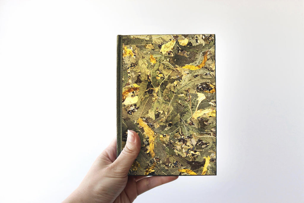 PRE-ORDER Aroma Cover Herbal Tea Handmade Journal | Pressed Flower Diary for Nature Lovers, Coming SOON
